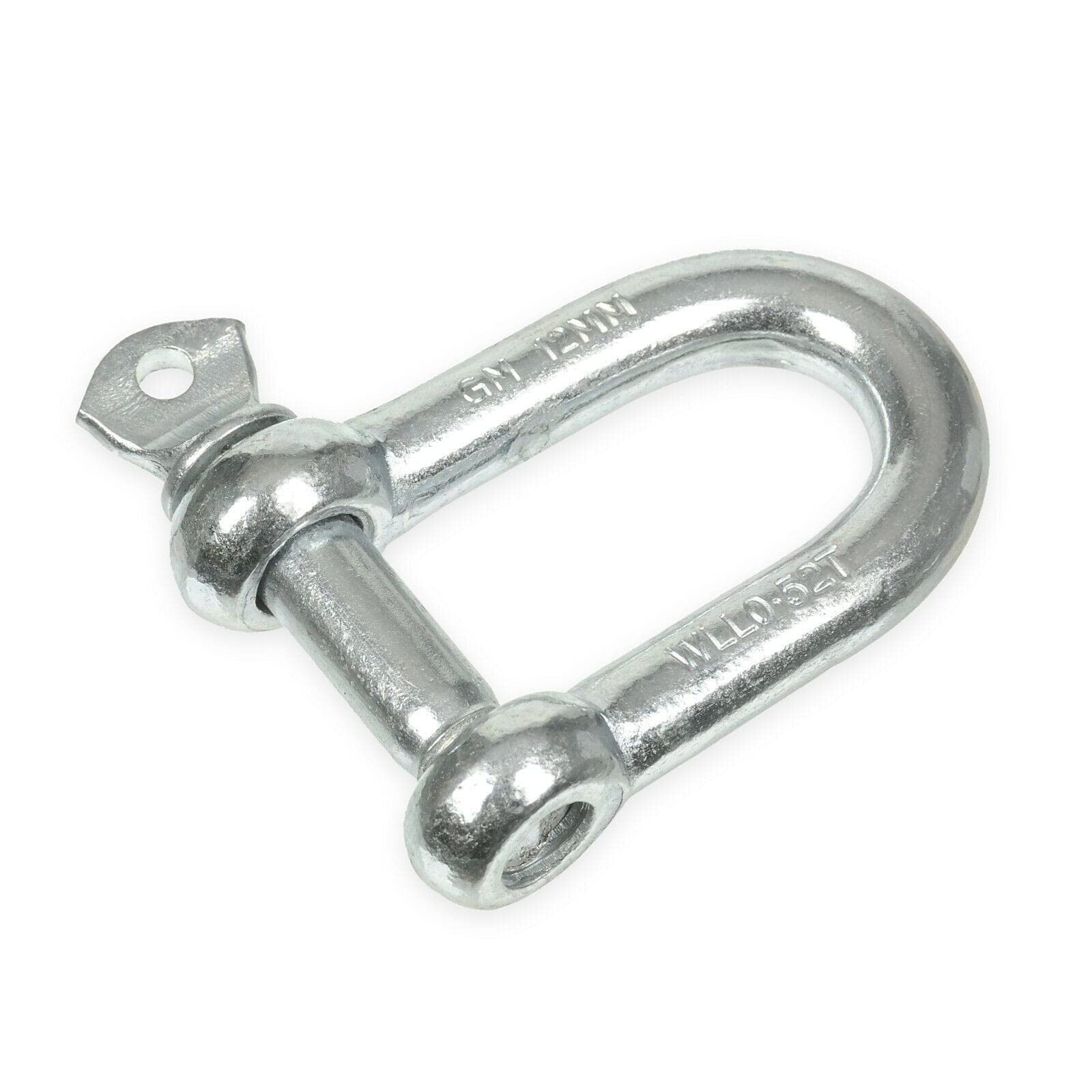10 Stück M14 Schäkel verzinkt - Schraubverbinder/Kettenverbinder