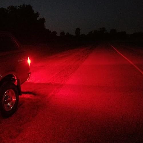 Miniatura 9 de Alla Lighting Versión actualizada T25 3156 3157 LED estroboscópica luces de freno, lámpara de freno intermitente roja 3057K 4057K 3457 4114 4157KX