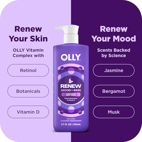 Save 53% on OLLY Body Wash 4-Pack for Hydrated Skin - Image 3