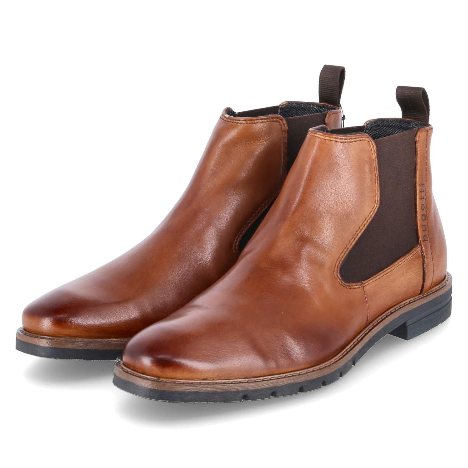 Bugatti Herren Stiefel mit Kaltfutter in braun