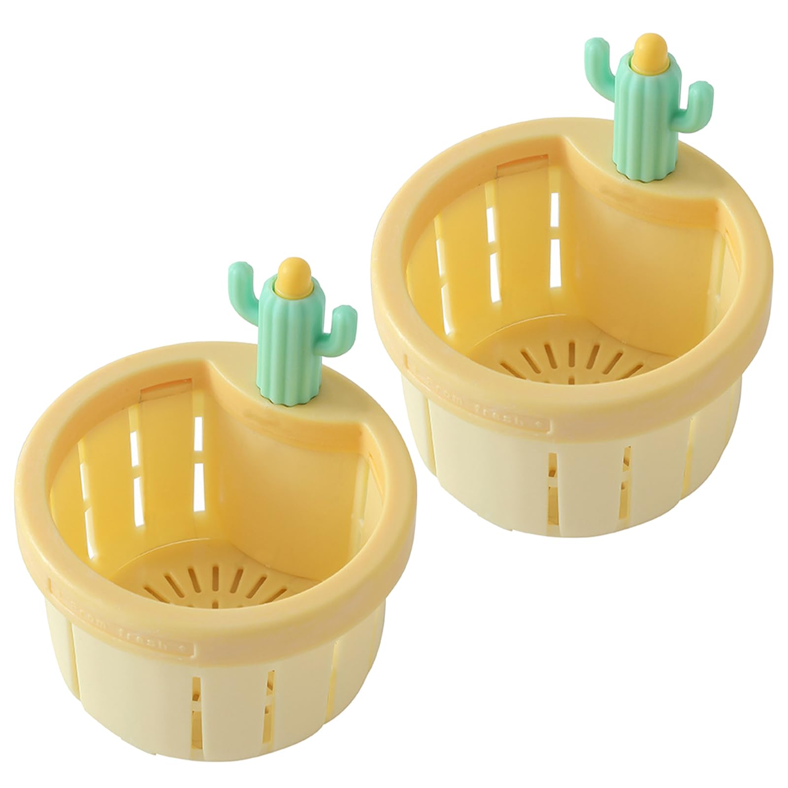 Cactus Kitchen Sink Drain Strainer, Press Automatic Dumping Basket Cactus Drainer, Self-cleaning Kitchen Strainer Basket, Food Waste Catcher Accessory Enduring