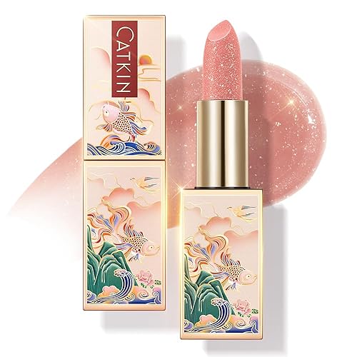 Miniatura 8 de CATKIN Bálsamo labial de color teñido cambiante, ultra hidratante, humectante labial, con vitamina E, nutritivo para labios agrietados y secos, 0.12