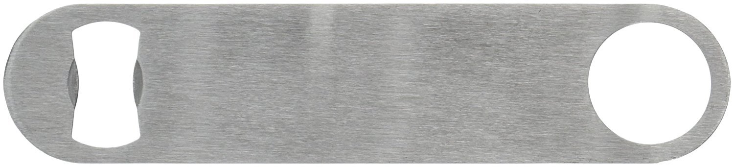 DuraWare Bottle Opener, 7 x 1.6 x 0.3 Inches, Sliver