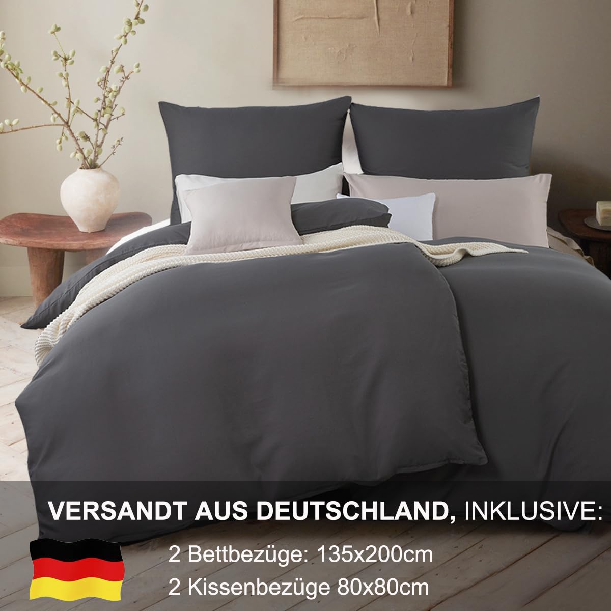 Microfibra Morbida Set Biancheria Letto Ragazze Turbante - Copripiumino Microfibra 135x200 Cm Con Federa 80x80 Set Copripiumino 135x200 - Foto 7