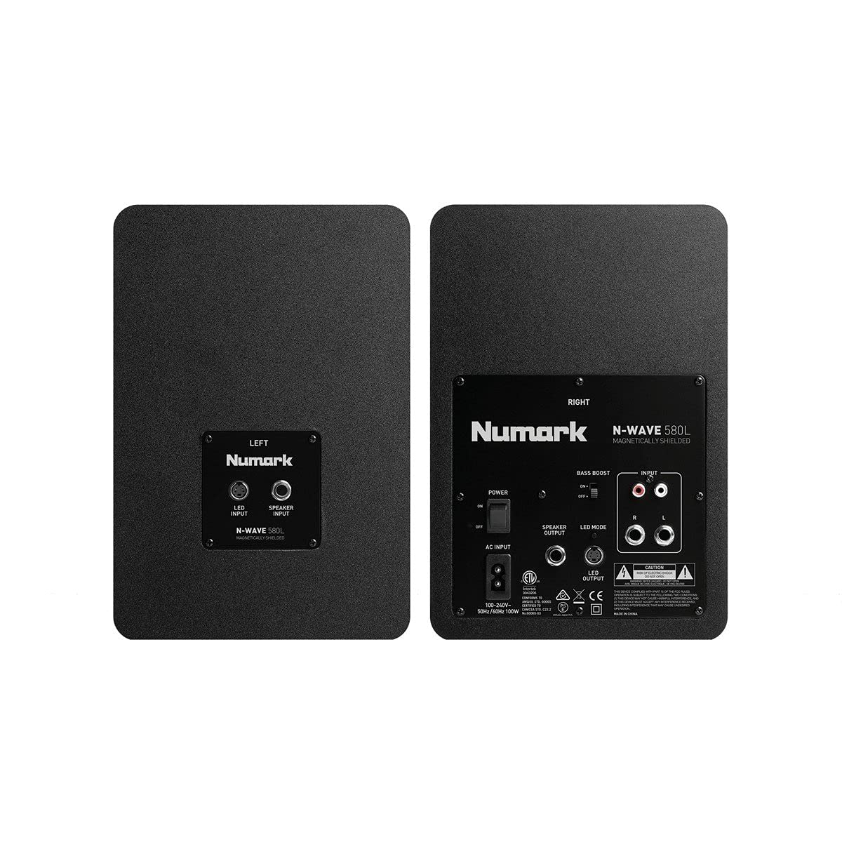 Numark N-Wave 580L LEDスピーカー Amazon.com: Numark N-Wave 580L | Powered Desktop DJ Monitor