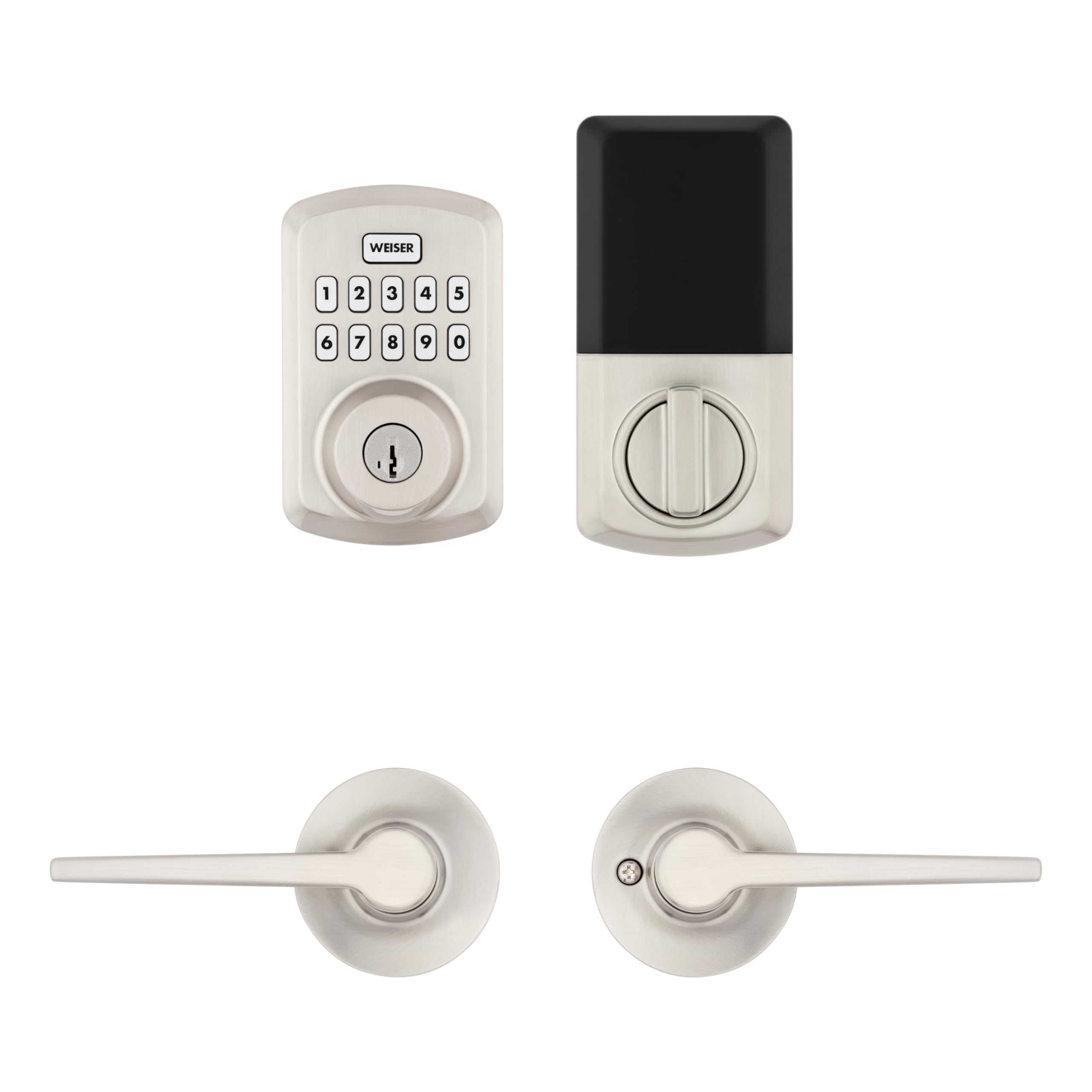 Weiser Powerbolt 3 x Daylon Combo Pack, Keyless Entry Door