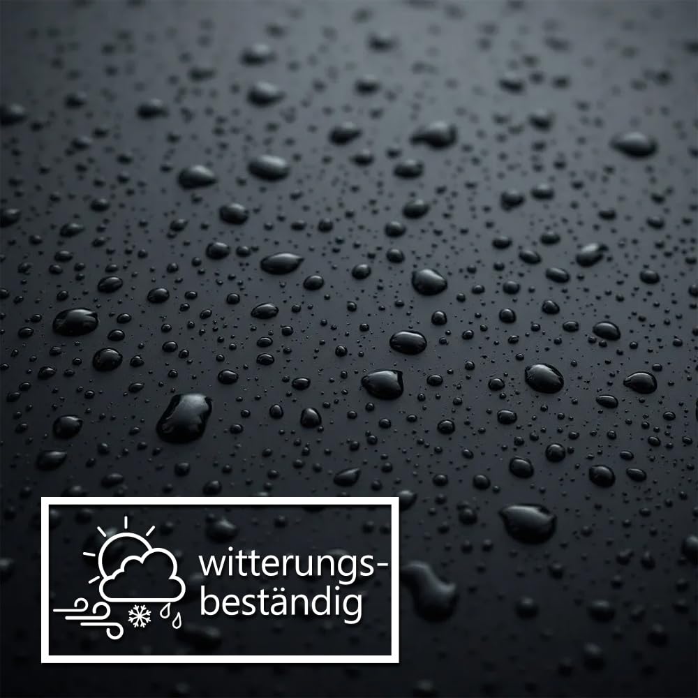 Terrassen- & Holzschutzband Schwarz – 25 m Rolle – Selbstklebend, UV-beständig, für Holz- & Alu-Unterkonstruktion – 50–200 mm Breite – Feuchteschutz für Terrassen (150mm Breite)