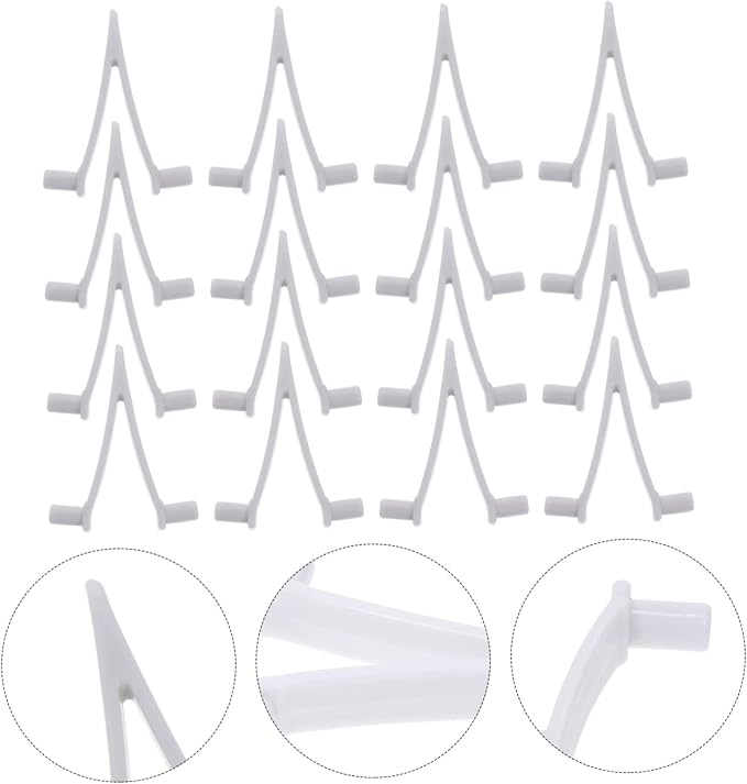 Pack 24 clips V para red de piscina Toddmomy miniatura 4
