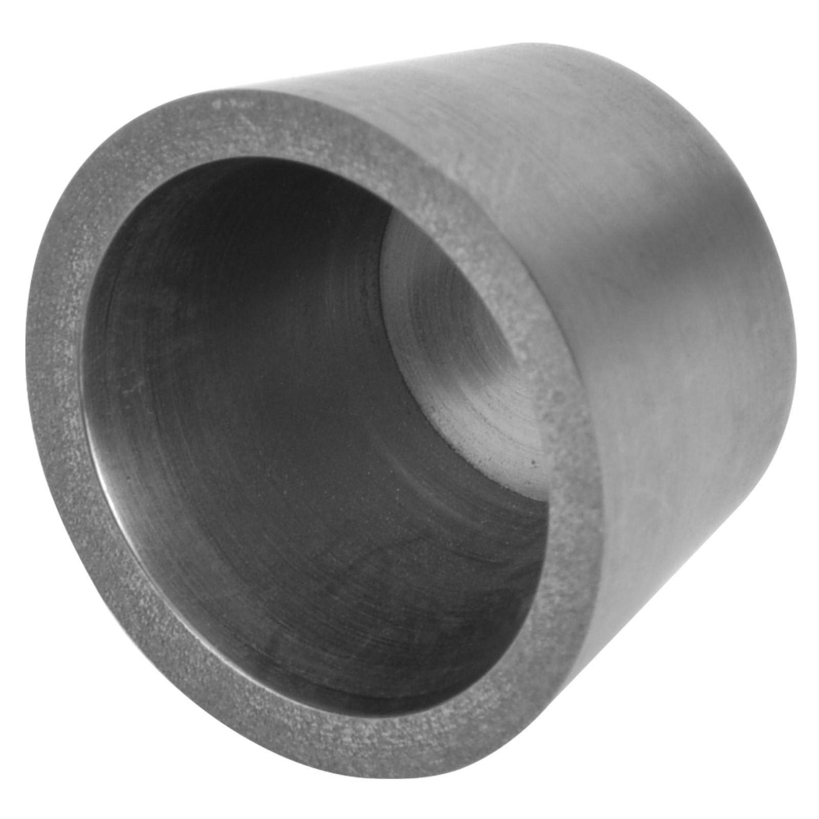 Creuset en Graphite, Coupe de Creusets en Graphite D'argile pour Raffiner L'aluminium en Laiton de Cuivre Argenté D'or(Creuset en graphite 35 X 22 mm sans couvercle)