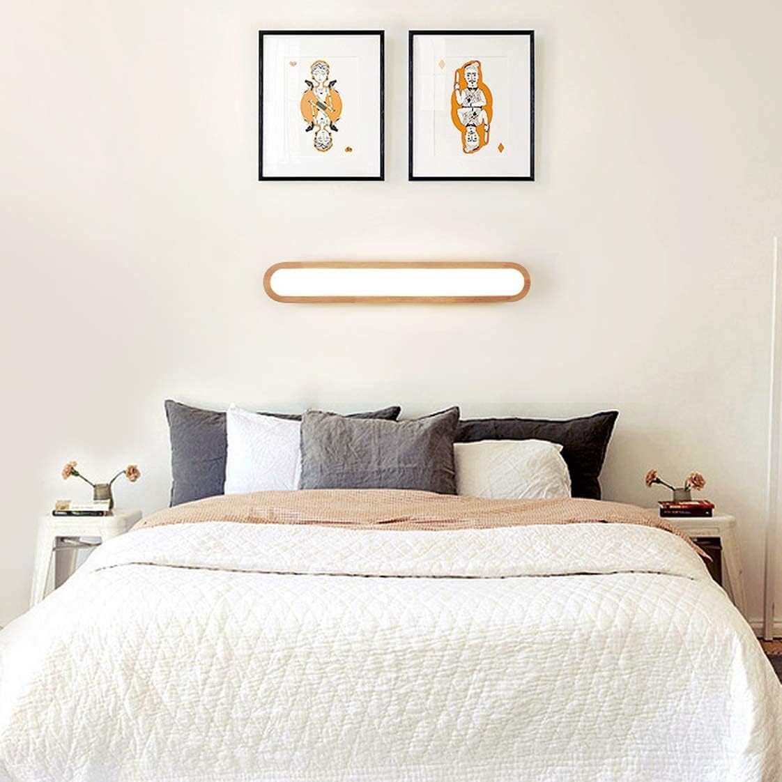 Generico Lampada da parete a LED Compatible with specchio bagno, dimmerabile, solida, a, Compatible with camera letto, comodino, studio, soggiorno, balcone, scala,lampadario