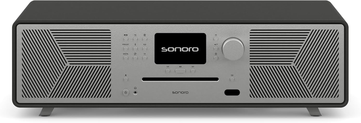 sonoro MEISTERSTÜCK (Gen.2) Chaîne Hi-FI (Airplay, Chromecast, Spotify, Tidal, FM, Dab+, USB) Graphite - Les Beatles, Paul McCartney, John Lennon, RIngo Starr, George Harrison sonoro MEISTERSTÜCK (Gen.2) Chaîne Hi-FI (Airplay, Chromecast, Spotify, Tidal, FM, Dab+, USB) Graphite