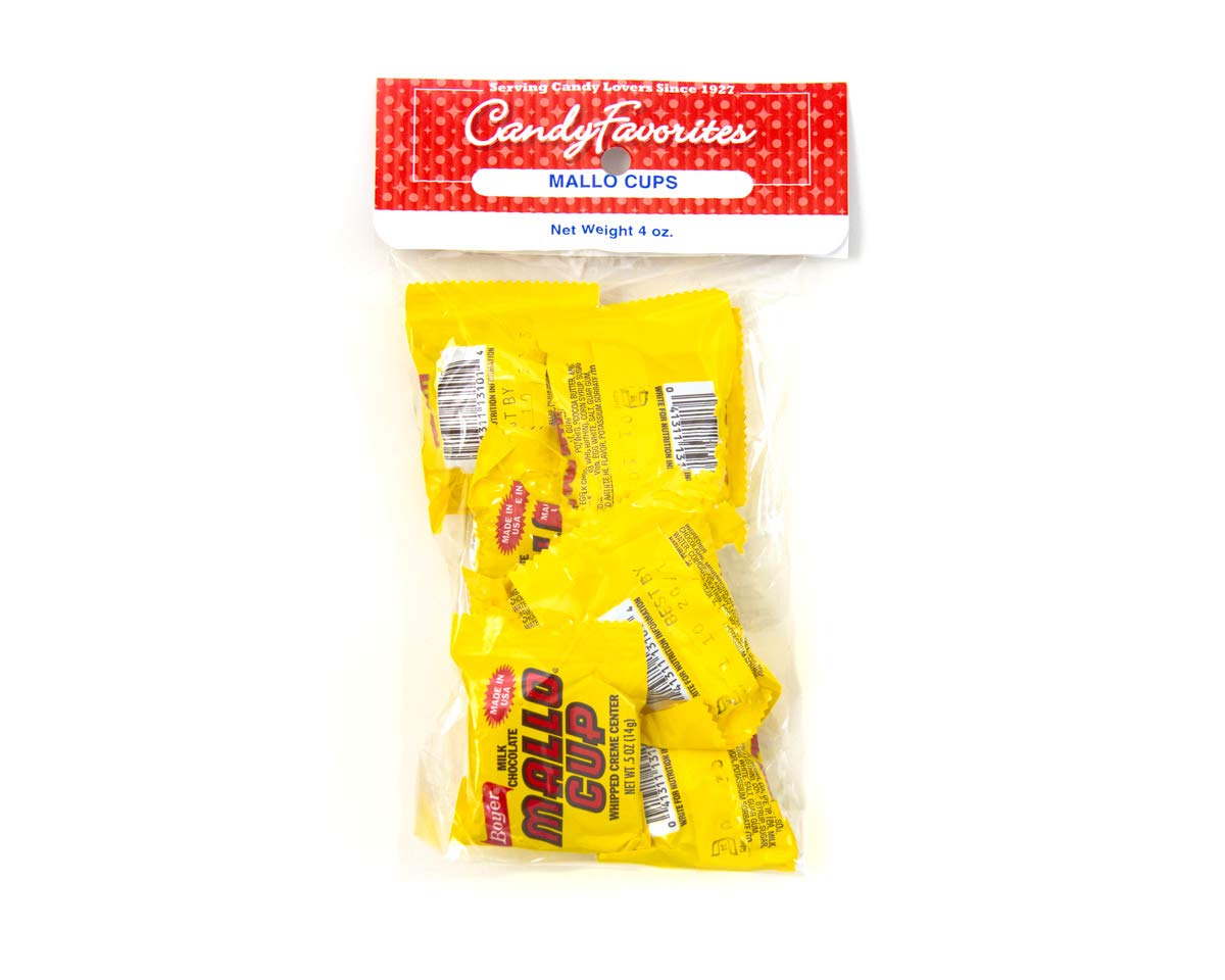 Mallo Cups 4 oz. Peg Bags - 6 / Bags
