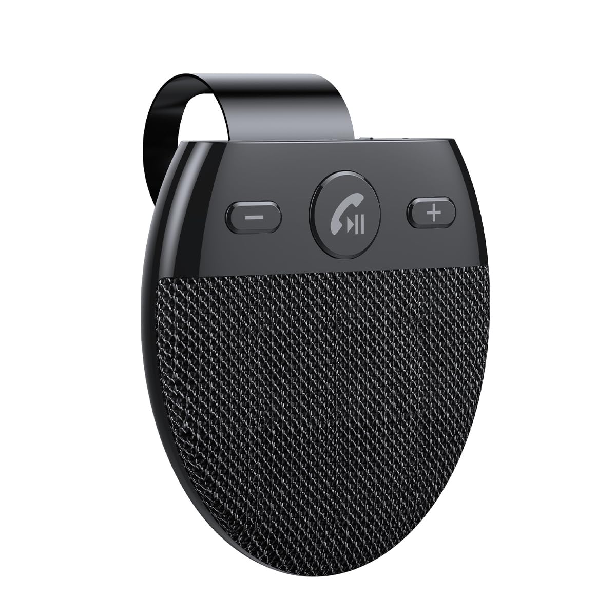 Kit vivavoce Bluetooth per auto - Altoparlante Bluetooth per aletta parasole - Lettore musicale - Accensione automatica