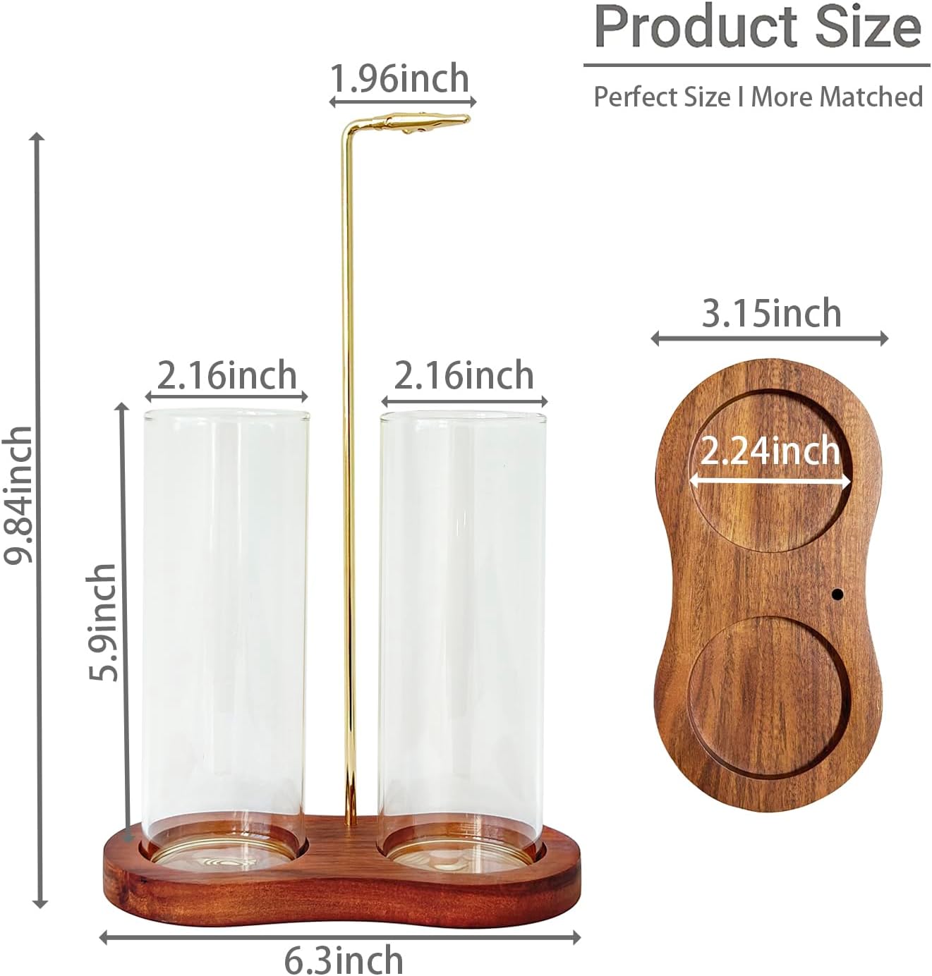 Incense Holder, 2 in 1 Glass Incense Holder for Sticks, Anti-Ash Incense Burner with Ash Catcher and Incense Storage for Yoga Meditation Spa Home Decor