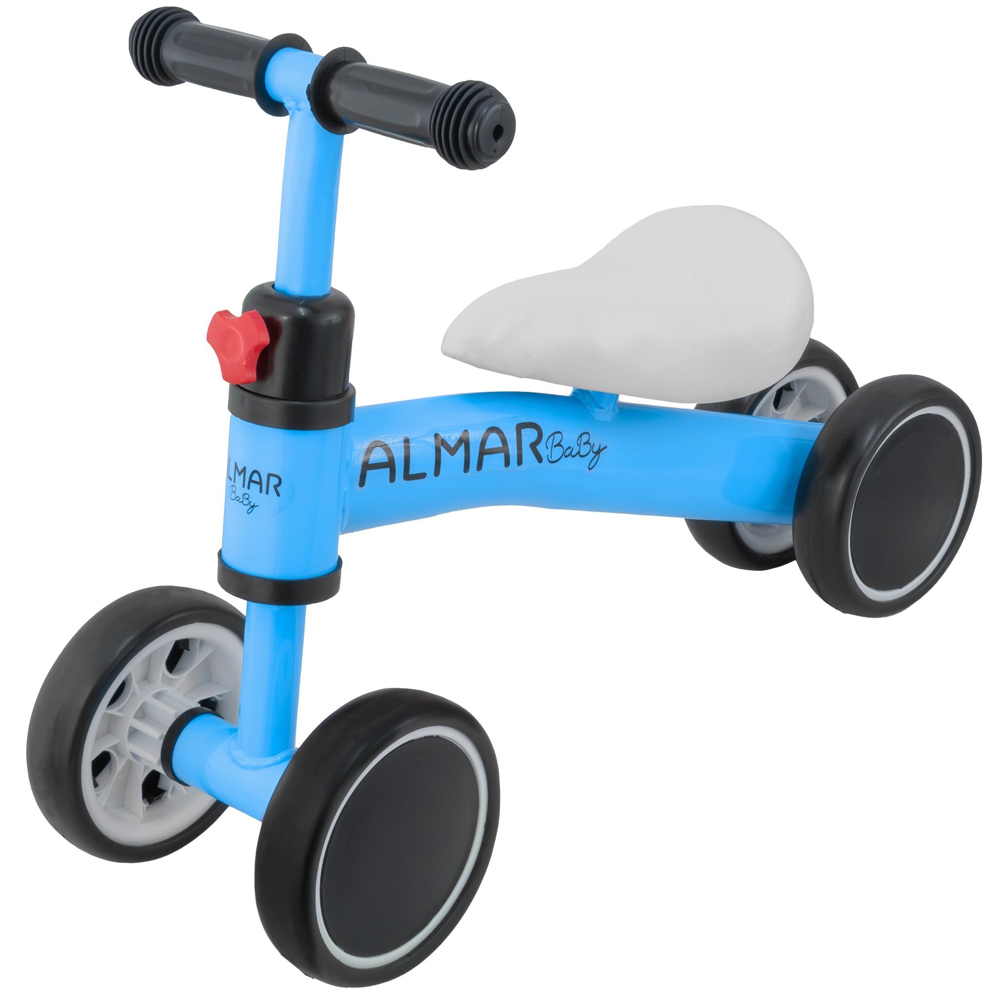ALMAR Baby Bicicleta Azul sin Pedales para Bebes de 12 a 24 Meses Bici de Equilibrio para niños correpasillos Bebe