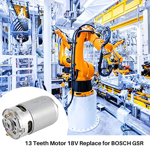 Motor 18V con 13 dientes reemplazo para taladro miniatura 4