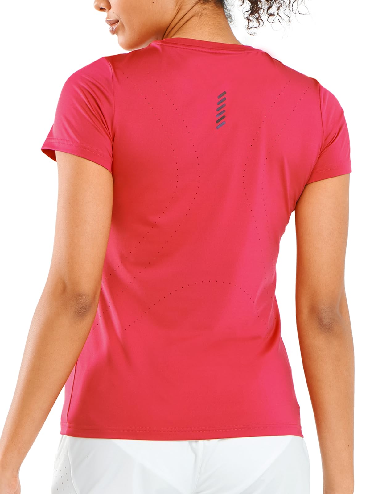 ALLZERO Feel Fit™ Workout Tops for Women Short Sleeve T-Shirts Breathable Athletic Tees for Yoga Running Gym Activewear