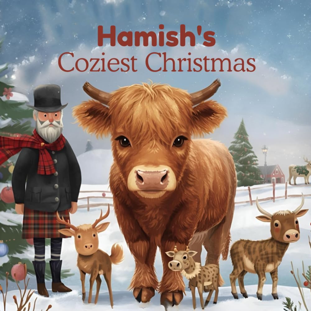 Hamish's Coziest Christmas: A Cosy Christmas in the Scottish Highlands - A Beautifully Illustrated Full-Colour Heartfelt Christmas Story (Hamish The Highland Cow)