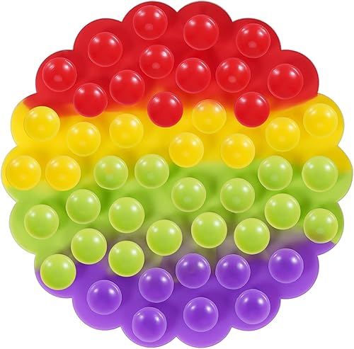 Azsure Lifestyle 2023 - Nuevo invento Squidopop redondo Fidget ventosa de doble cara sensorial Pop It juguete para aliviar el estrés ventosa de