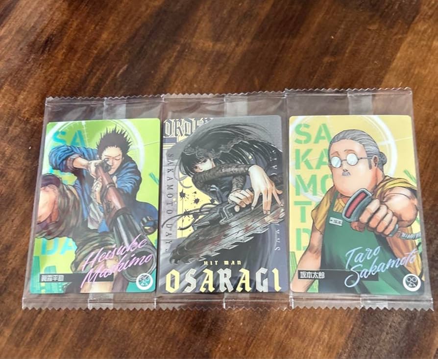 Amazon.co.jp: サカモトデイズ ウエハースチョコカード3枚セット