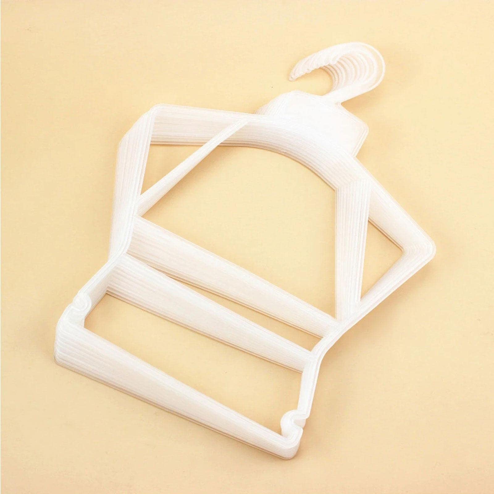 10 Piezas Perchas para Niños Percha Ropa Infantil Percha Bebe Percha de Madera Resistente para Pantalones Y Camisas Adecuada para Hogar Lavandería Arm, 6 Piezas