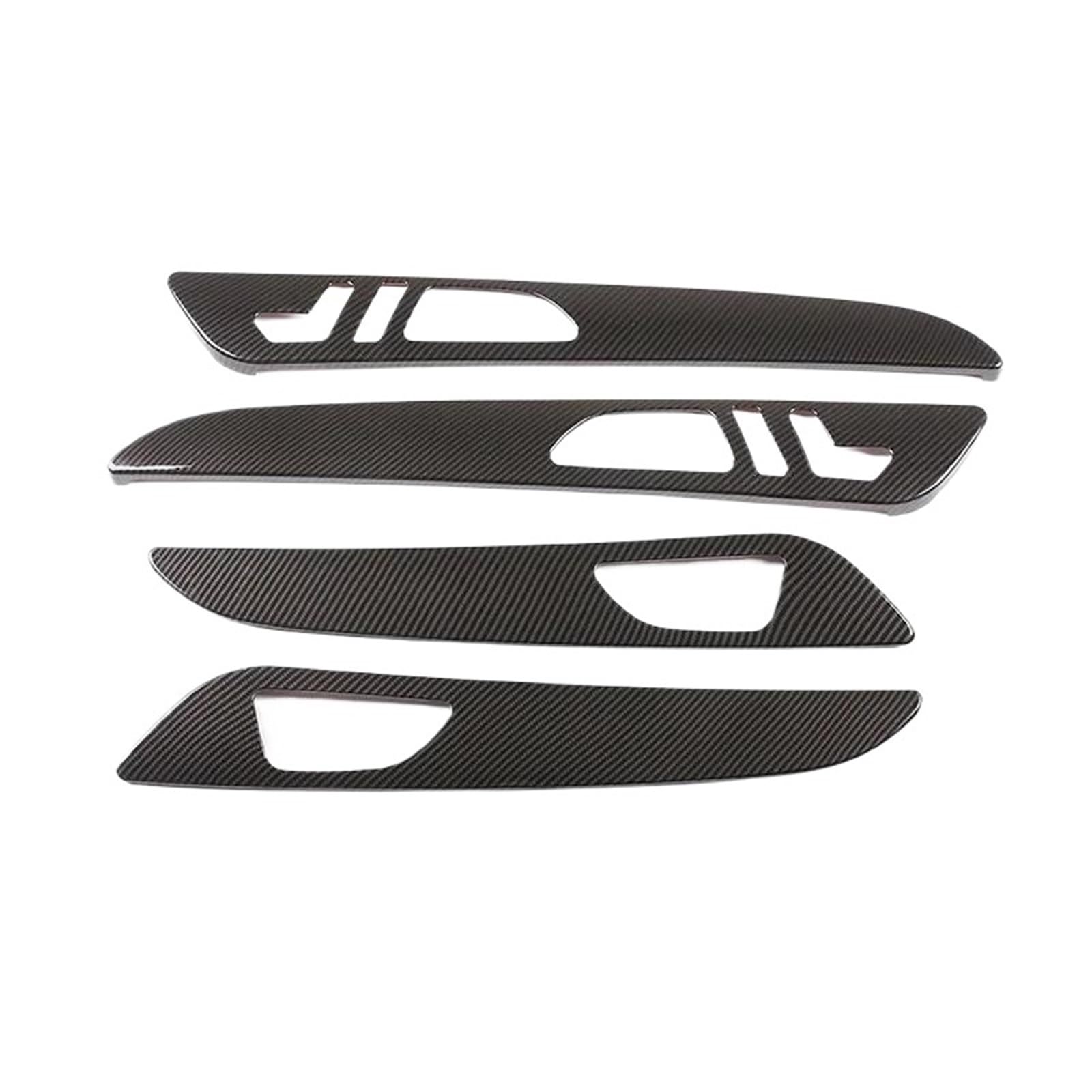 Auto-Innenleisten Tür Innen Patchtrim Schutz Panel Für Mercedes Für Benz ML GLE GL Klasse GLS320 400 2012-2019(Style 1 Carbon)