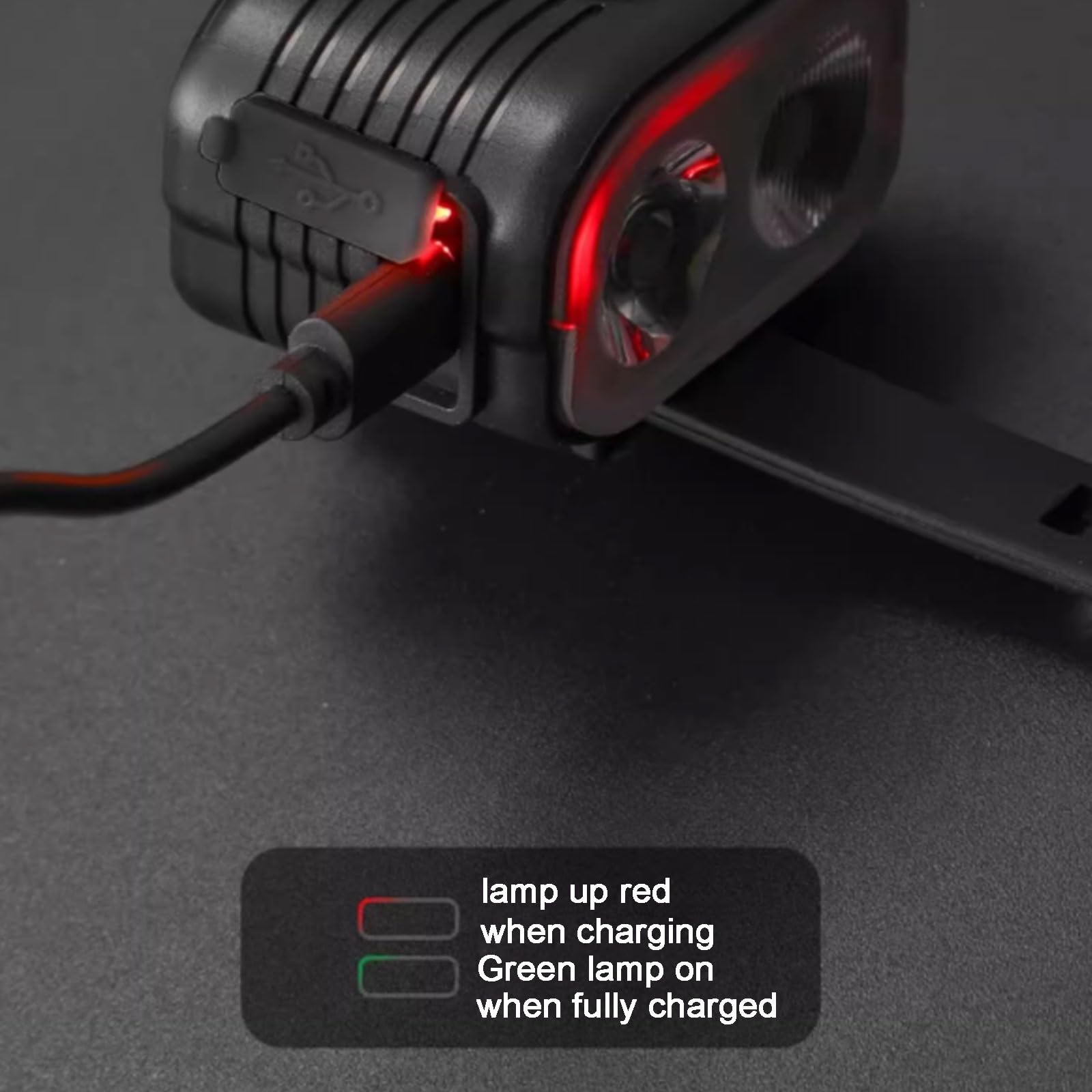 Głośny plastikowy dzwonek rowerowy nocny dzwonek do jazdy super głośny reflektor róg oświetlenie USB ładowanie lekki