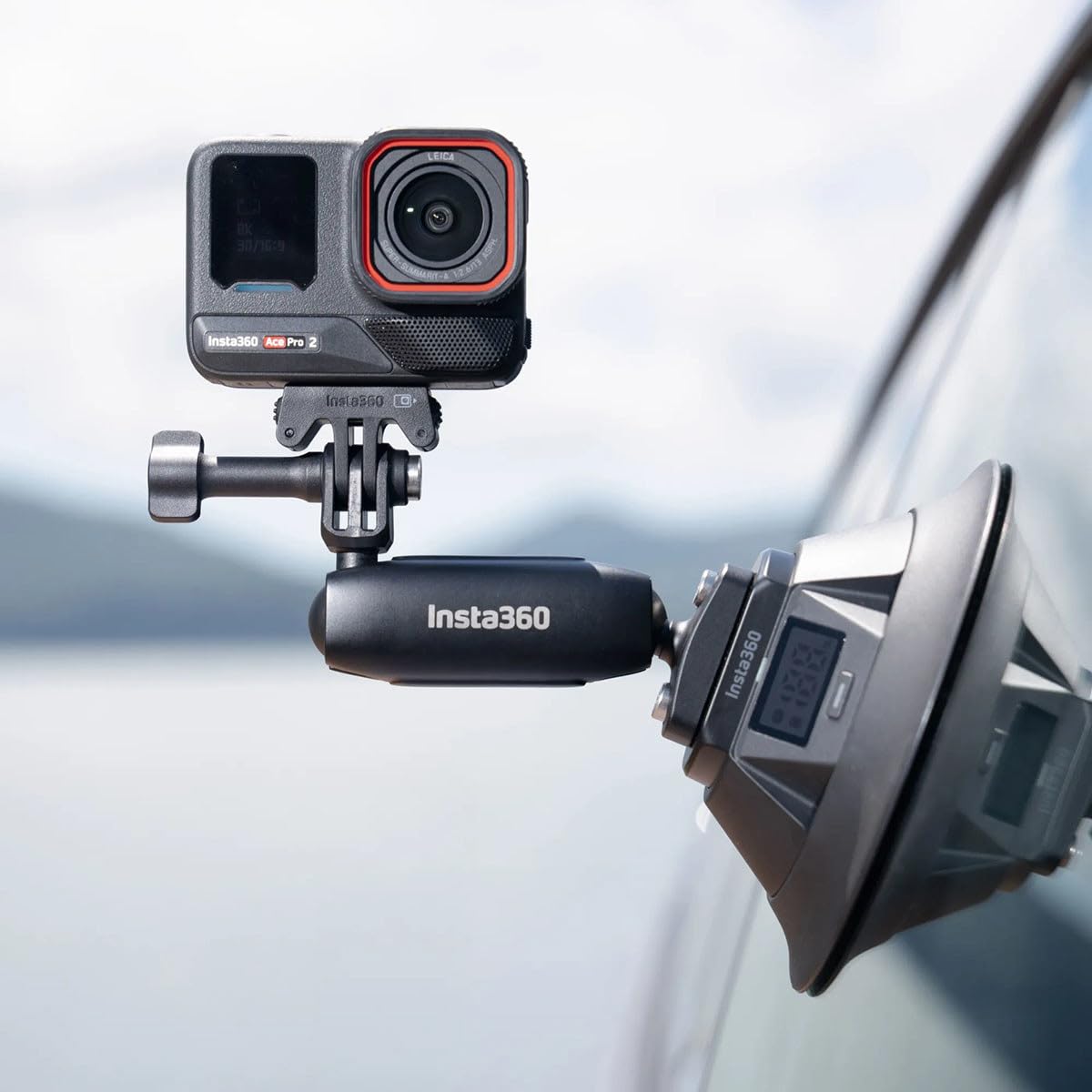 Insta360 Supporto a ventosa elettrico