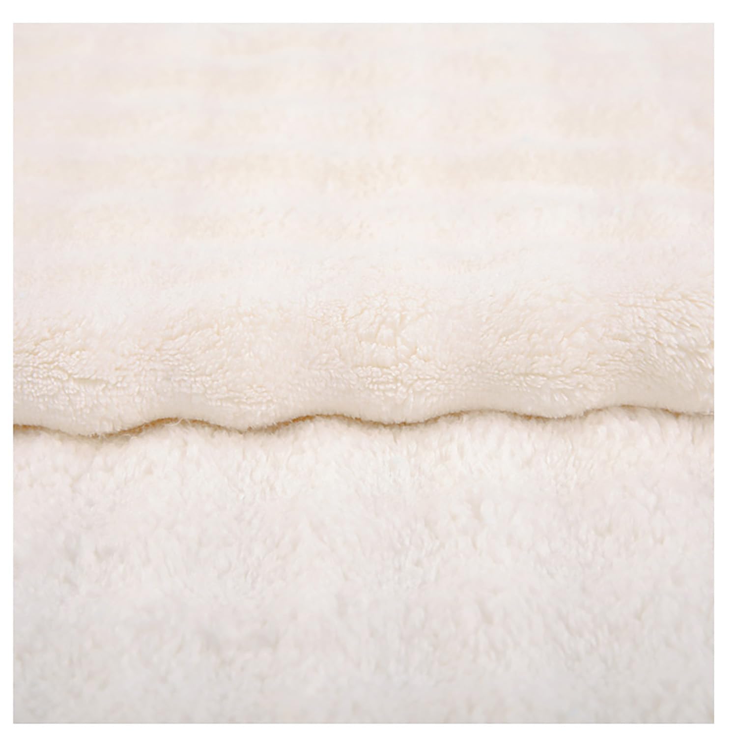 Tela de terciopelo coral por metros, tela de terciopelo muy suave para coser, tela de terciopelo, tela de felpa, manualidades, costura para toallas de baño, color crema, 200 x 220 cm
