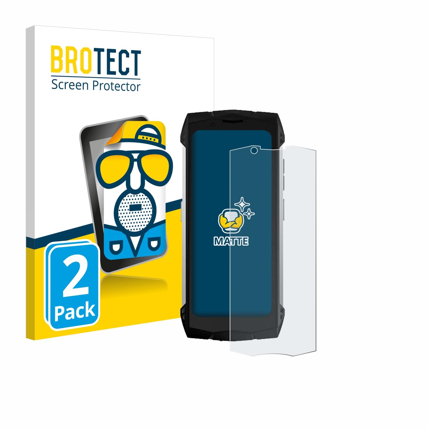 Protector De Pantalla BROTECT Para TomTom Go Expert 7" - Pack 2 Unidades - Mate Y Antirreflejos