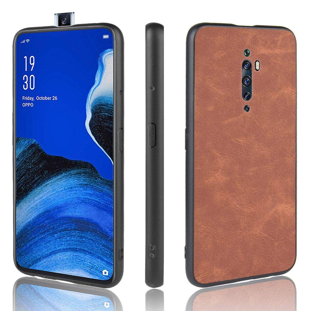 Manyip Custodia e Cover per Oppo Reno 2,Cellulare Rugged Shield 360 ° Proteggi Il Tuo Telefono Custodia a Conchiglia Custodia in Pelle Liscia Compatibile con Oppo Reno 2