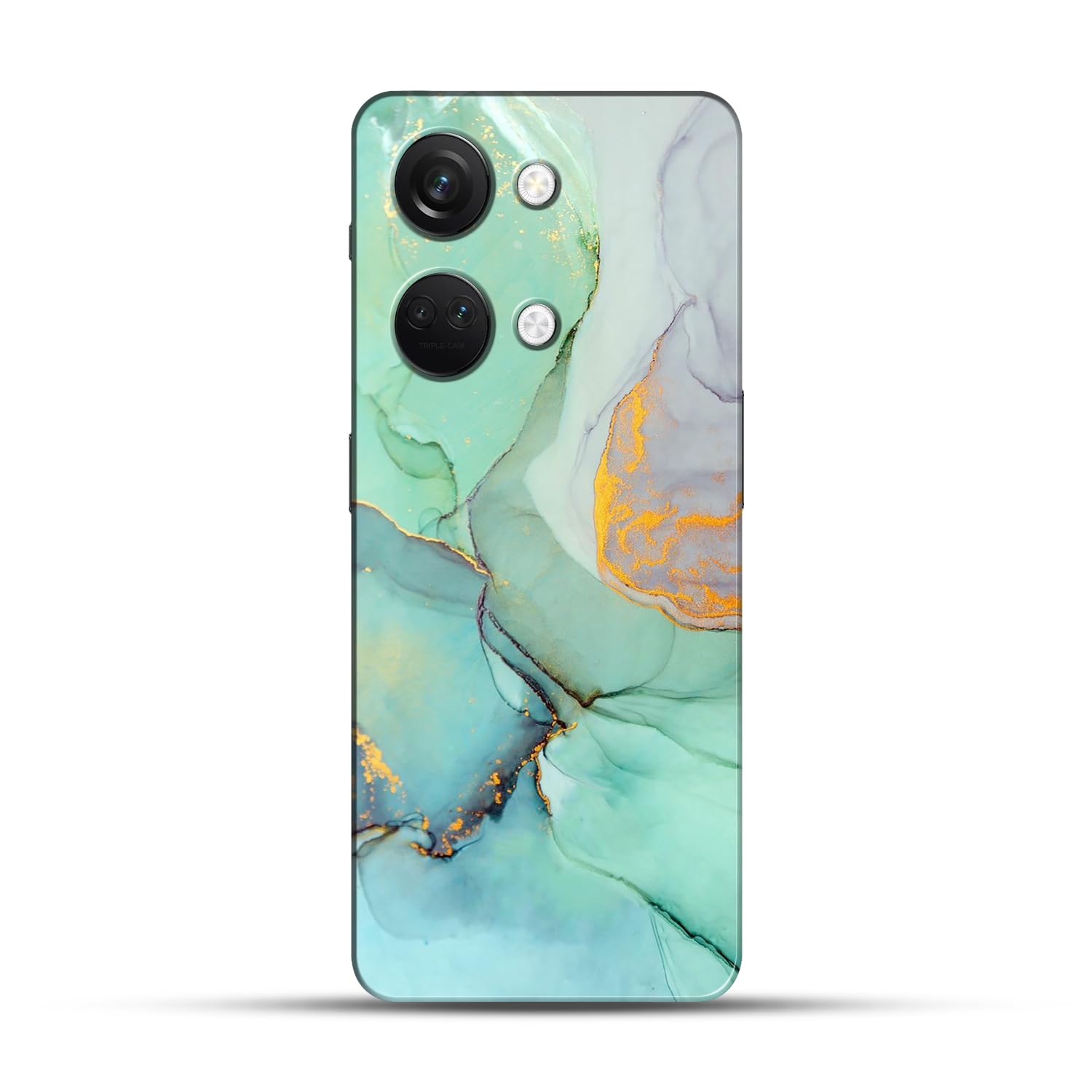 COLORflow Back Cover Compatible with OnePlus Nord 3 5G | Beautiful Green Marble | Designer Printed Hard CASE Bumper Back Cover Compatible with OnePlus Nord 3 5G (B0D8KKRM91) Amazon Price History, Amazon Price Tracker