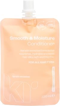 Keratin Revolution Smooth & Moisture Conditioner 100ml - Hydrating, Hair