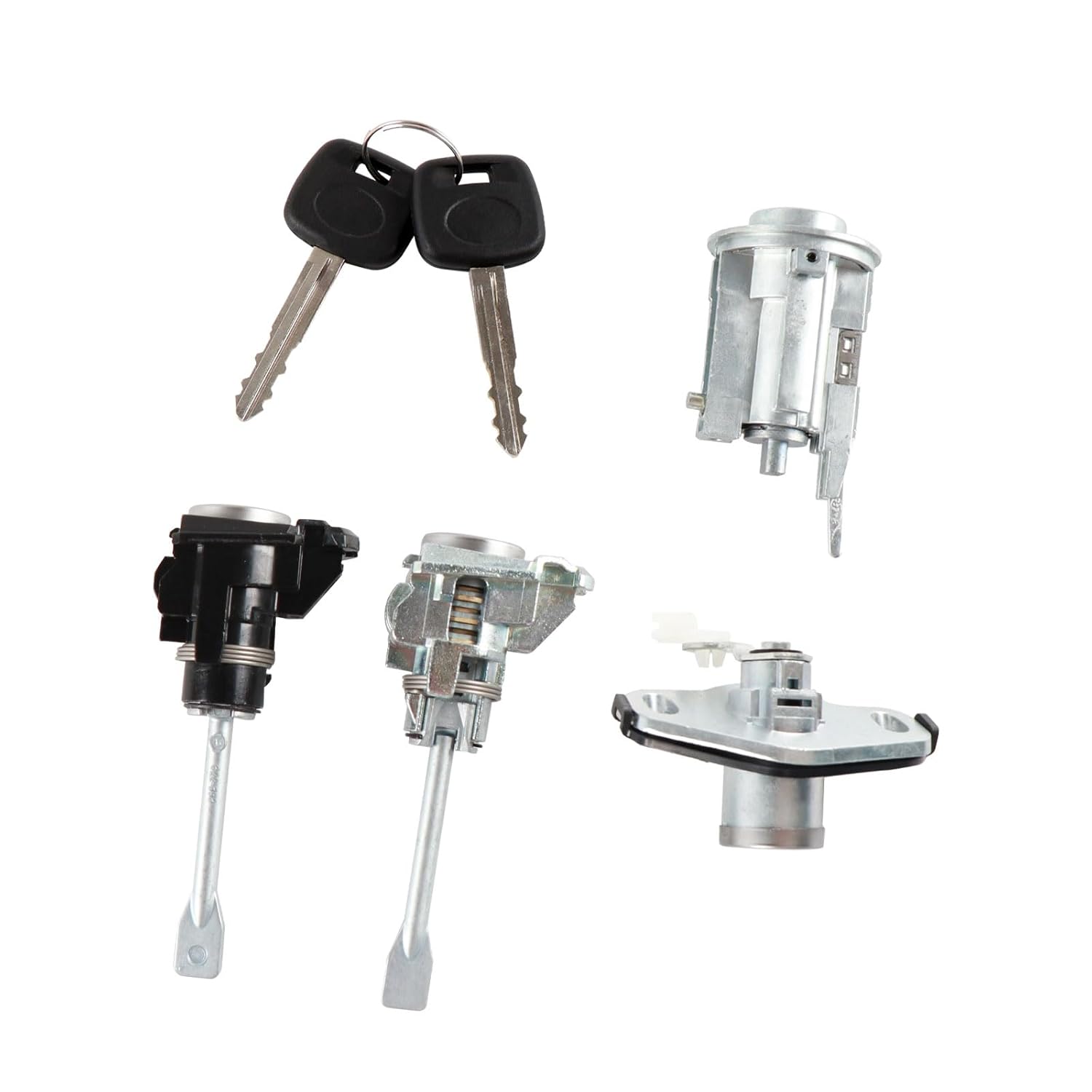 Ignition Switch Lock Cylinder Compatible with Toyota Corolla Matrix 2003 2004 2005 2006 2007 2008 Replace OE# 69057-02130 6905702130 (No Chip)