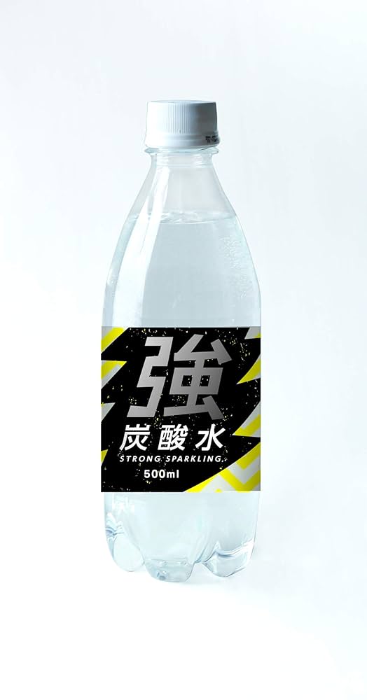 Amazon.co.jp: 友桝飲料 強炭酸水(K) 500mlペットボトル×24本入