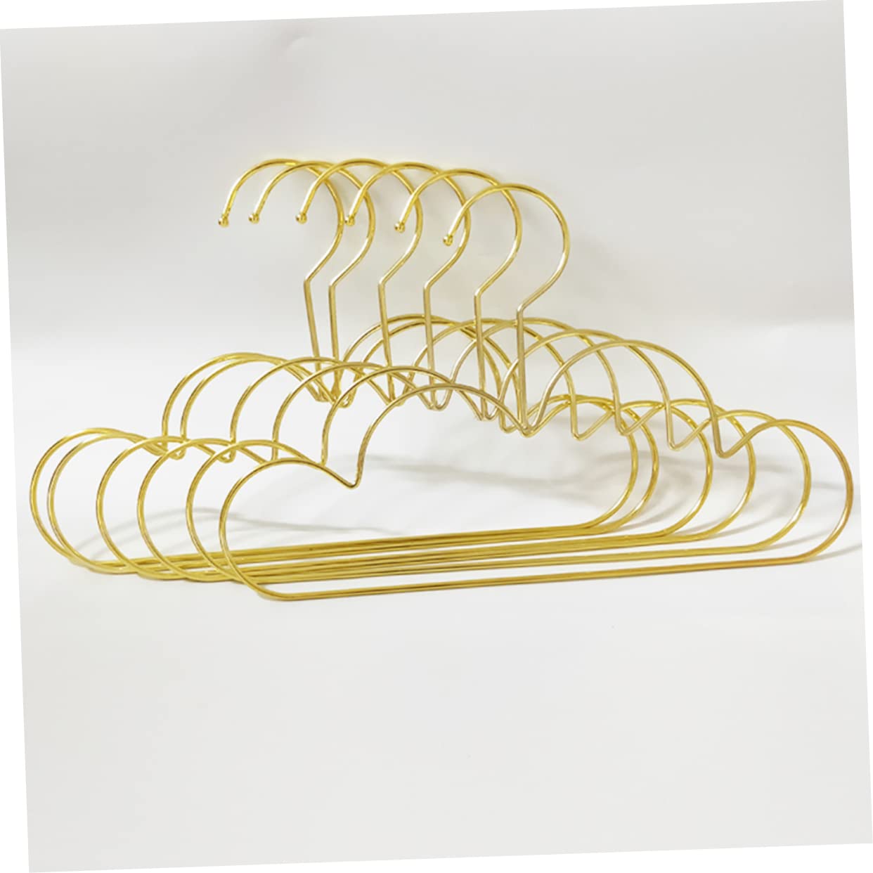 MAGICLULU 10 Sets Kleiderbügel Aus Metall Für Kinder in Wolkenform Kleiderbügel Ohne Für Wäsche 5 Stück * 10