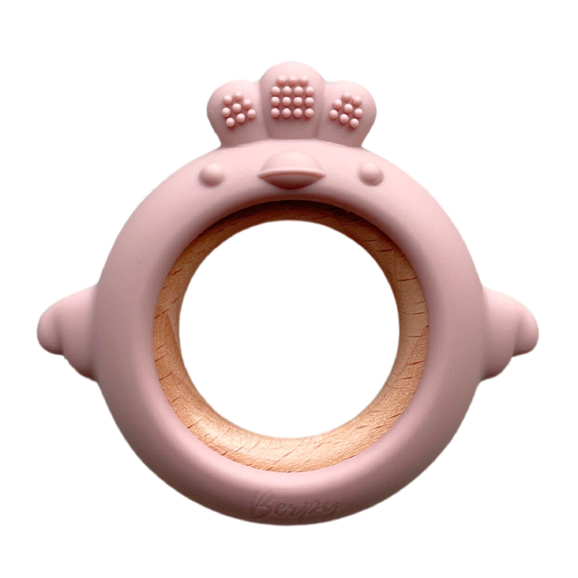 Amazon | Berpy(バーピー) ミニチキン 歯固め 木歯固め シリコン