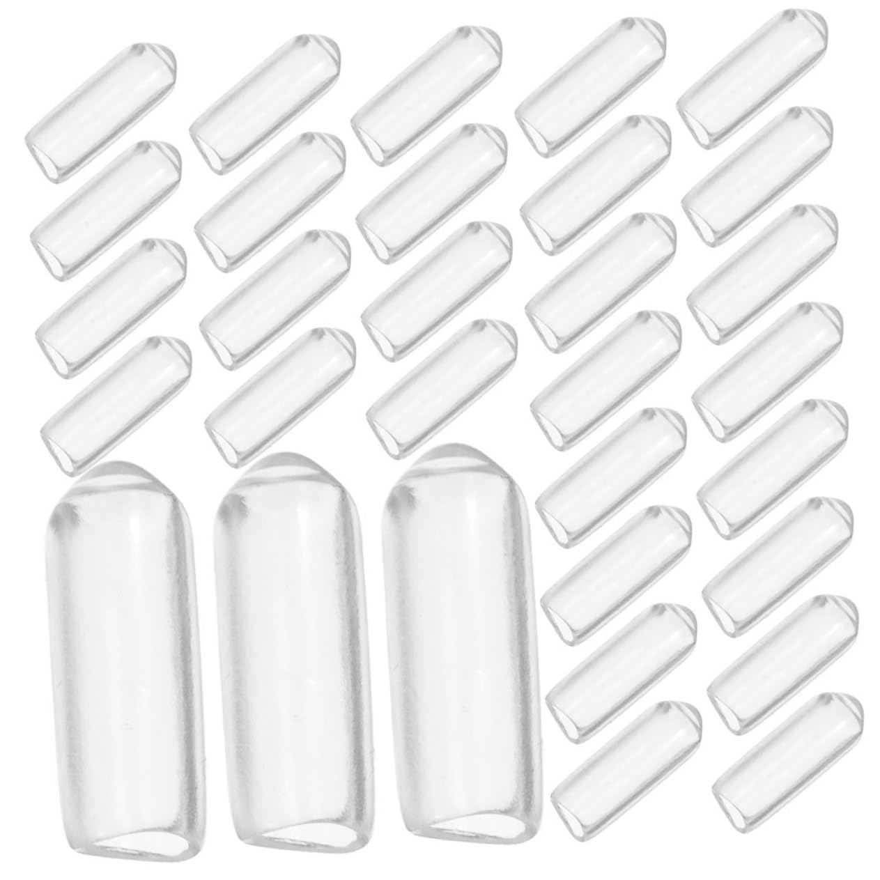 OFFSCH Sturdy Pegboard Hooks End Caps 300pcs Rubber Tips Cap Holder Easy Installation Enhanced Protection