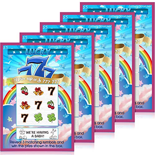 20 Pieces Pregnancy Announcement Cards Baby Announcement Fake Lottery Scratchers Tickets Novel Birth Reveal Fake Lottery Scratchcards To Make An Pregnancy Announcement Surprise Your Family Friends #TOP2