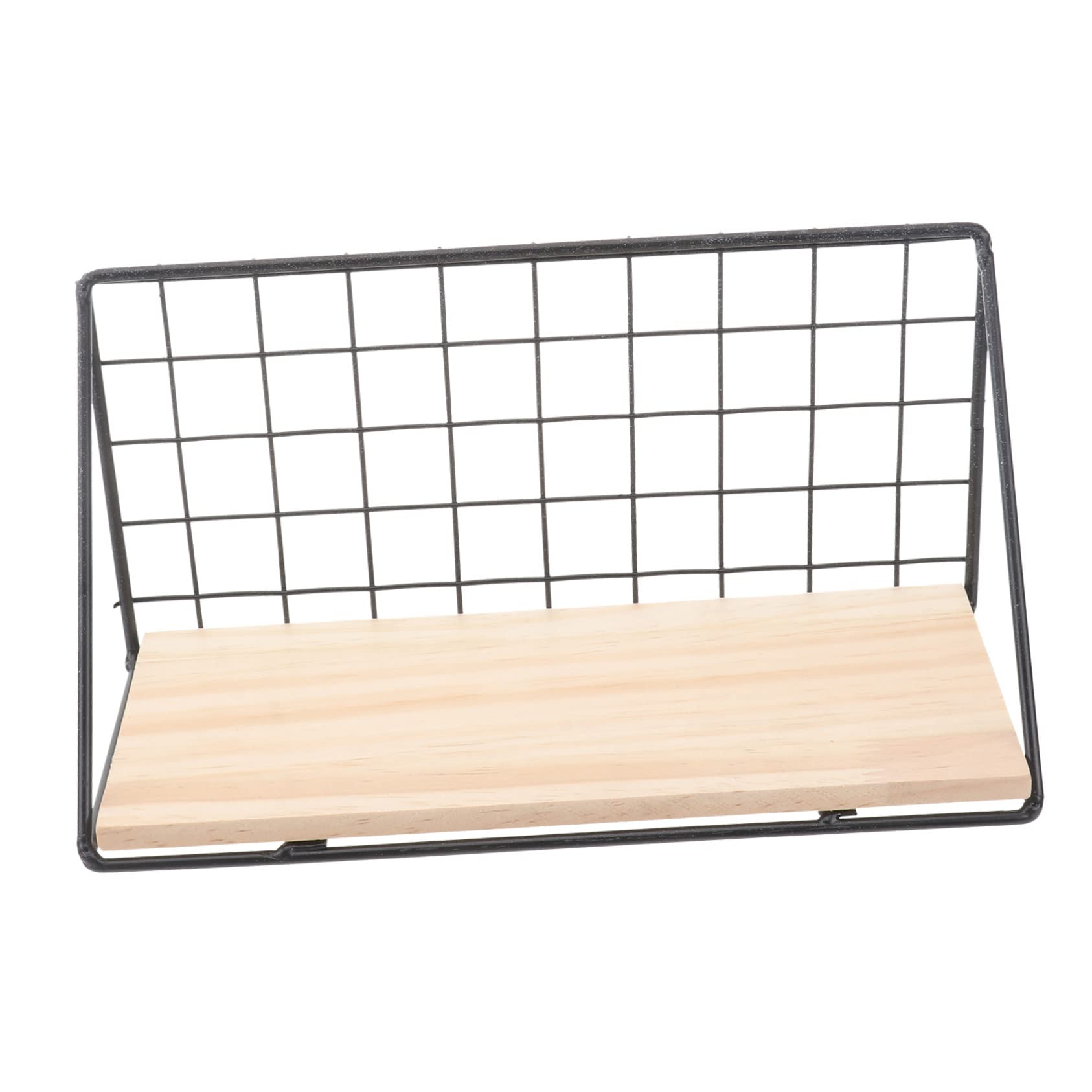 Ciieeo 1Pc Small Decorative Wall Rack Multifunctional Shelf for Home Storage Moisture Compact Design for Bathroom Living Room Organization