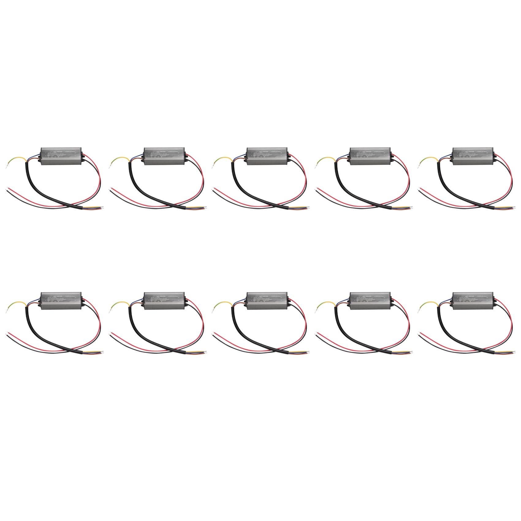 Jnchdghwa As Shown 10X 30W Led Driver Constant Current Driver Power Supply Transformer Waterproof