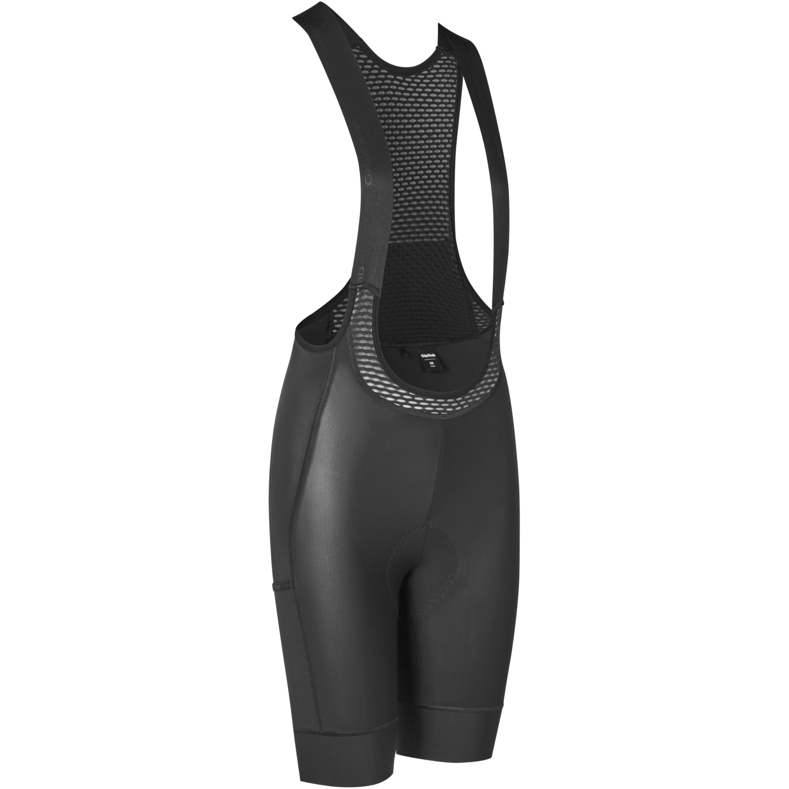 Gripgrab Black Women's Adventure Cargo Bib Shorts Small