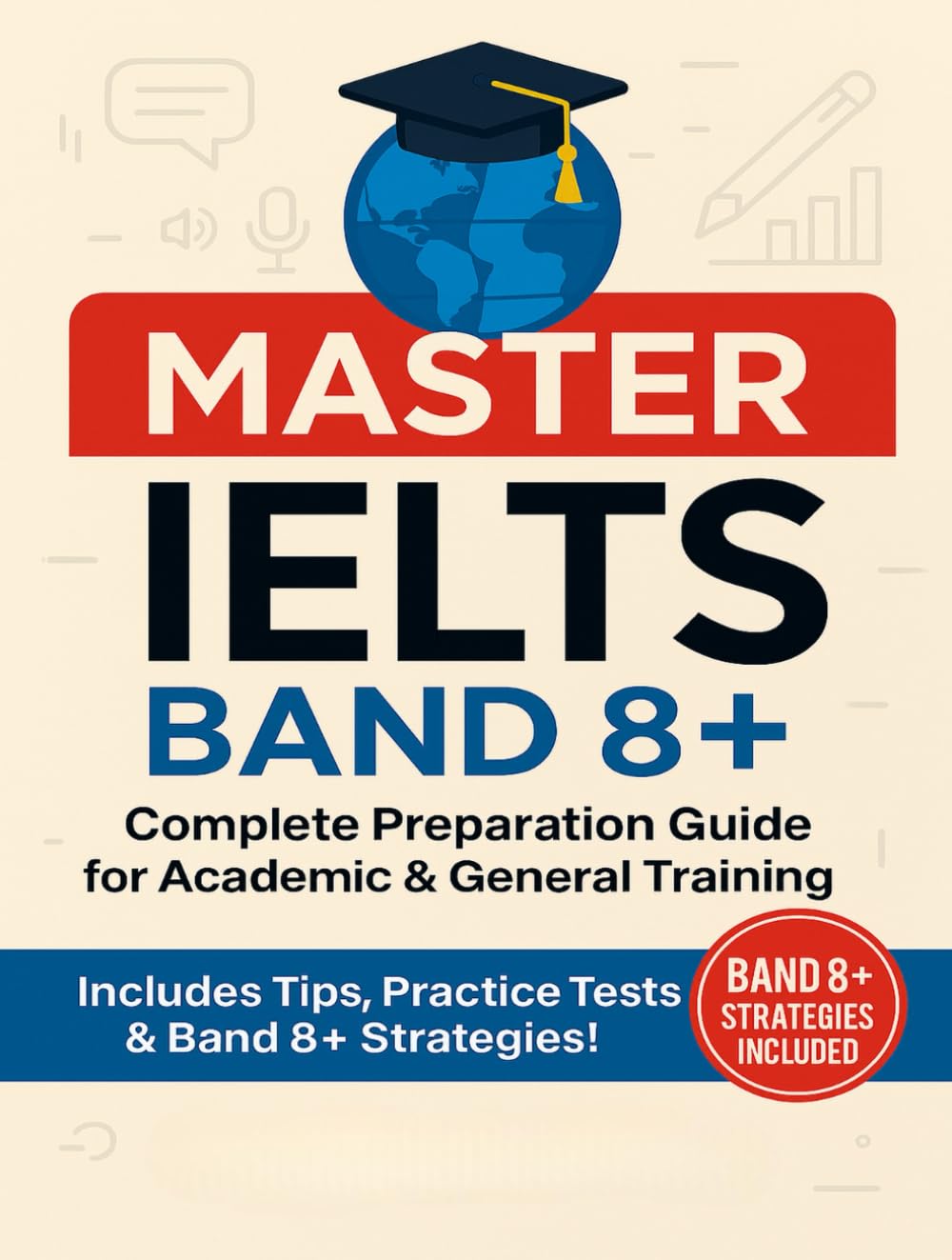 Master IELTS Band 8+: Complete Preparation Guide for Academic & General Training