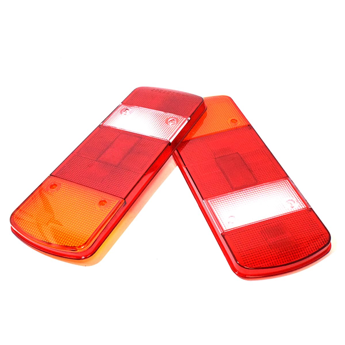 2 discos de luz izquierda y derecha para remolques de camiones compatibles con Mercedes Benz Atego MAN Scania Volvo Iveco Renault DAF VW E