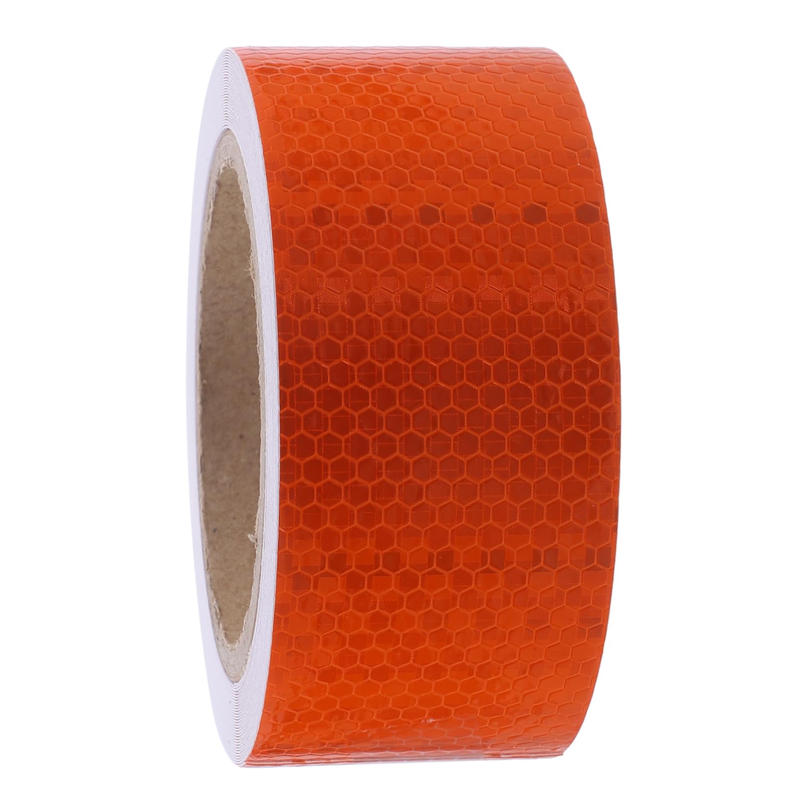 OSALADI 5 Rollos Cinta adhesiva reflectante advertencia pegatina reflectores cinta reflectora cinta reflectante al aire libre cinta reflectante de precaución de polivinilo Naranja