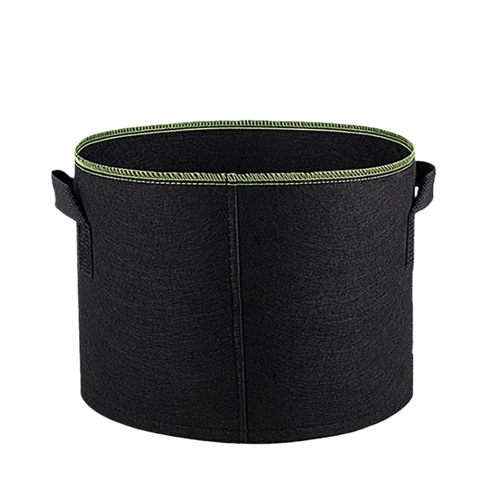 EYRMQWJPC Fabric Plant Growing Bags, Black Fabric Plant Pots Grow Bags 5 Pack For Garden(5 gallon)