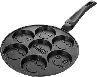 Pancakes Pfanne Ø24cm Augenpfanne Beschichtung NICHT Induktionsgeegnet