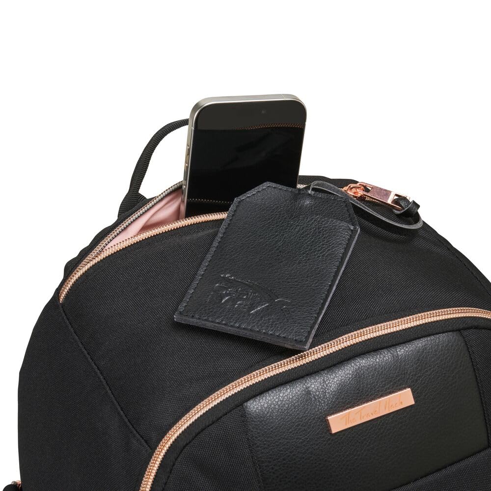Cabin Max Travel Hack - Zaino 40x30x20 cm per Ryanair, Vueling, Wizzair, Bagaglio a mano 40x30x20 cm adatto per Eurowings 40x30x25 cm e Easyjet sotto sedile 45x36x20 (24 L)