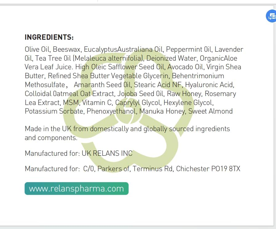 Miniatura 9 de 1 paquete de crema de árbol de té de miel de manuka, ungüento antifúngico de máxima resistencia, alivio de pies, picor de tiña, olor de pies,