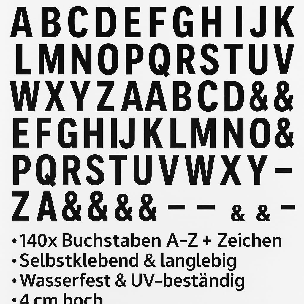 Artemio Sticker Lettere Adesive Argento - 11040040 - Foto 5